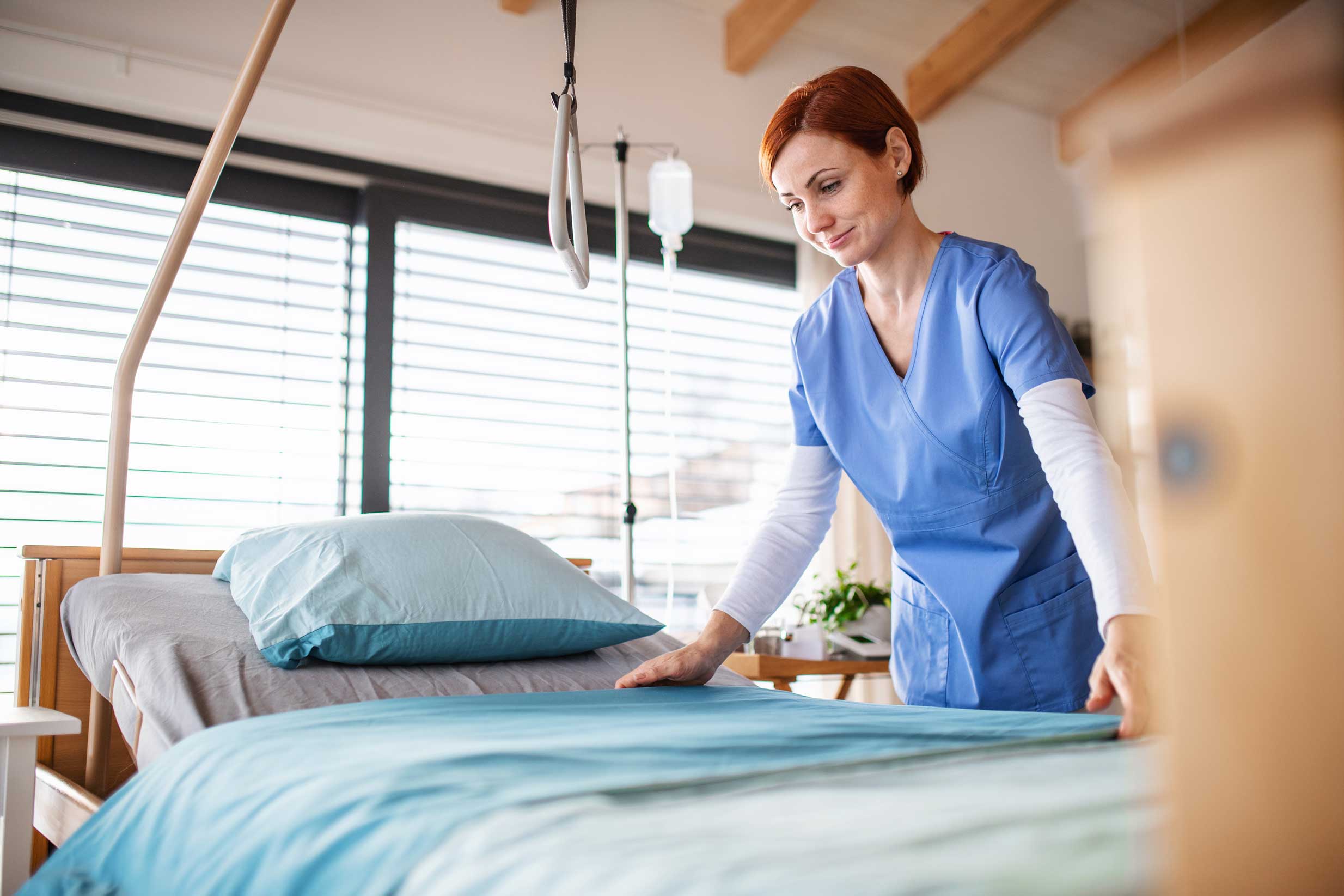 Women working in hospitality